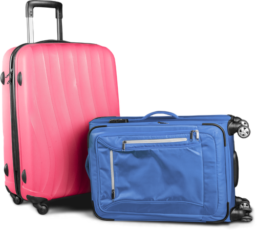Luggage for a visit to Monterrey